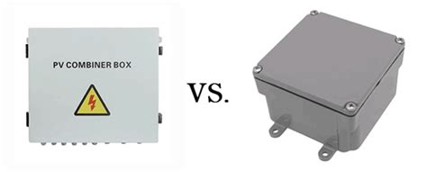 combiner box vs junction box|PV Combiner Box vs. Junction Box .